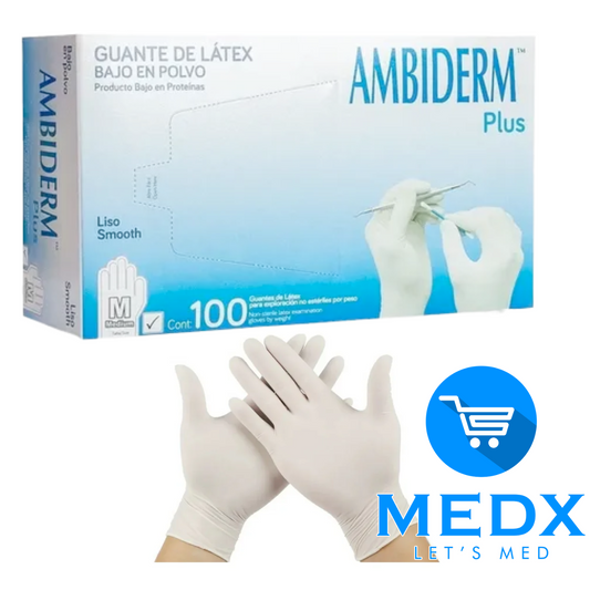 GUANTE DE LÁTEX AMBIDERM