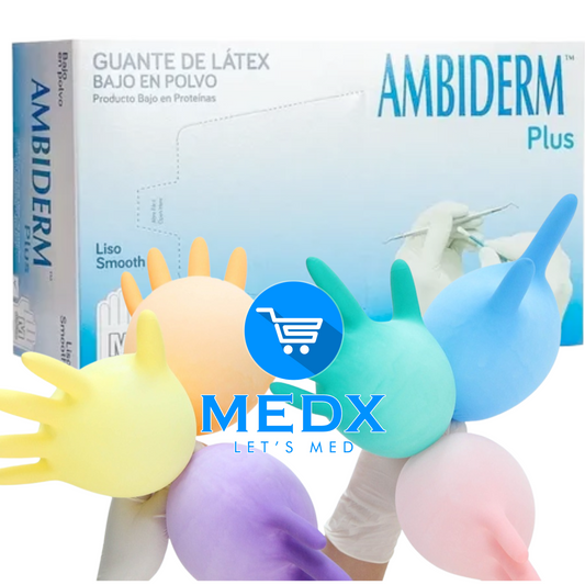 GUANTE DE LÁTEX AMBIDERM
