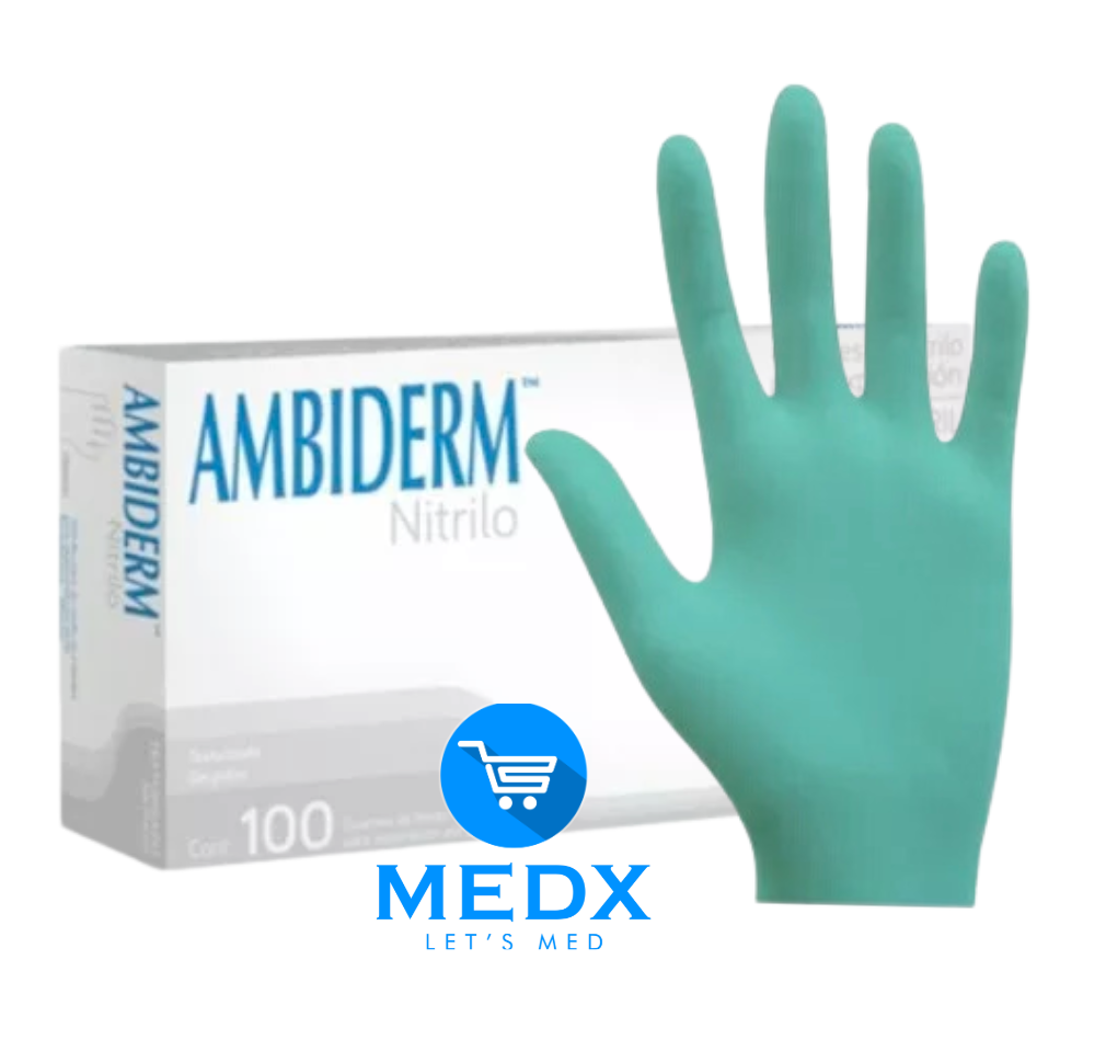 GUANTE DE NITRILO MARCA AMBIDERM