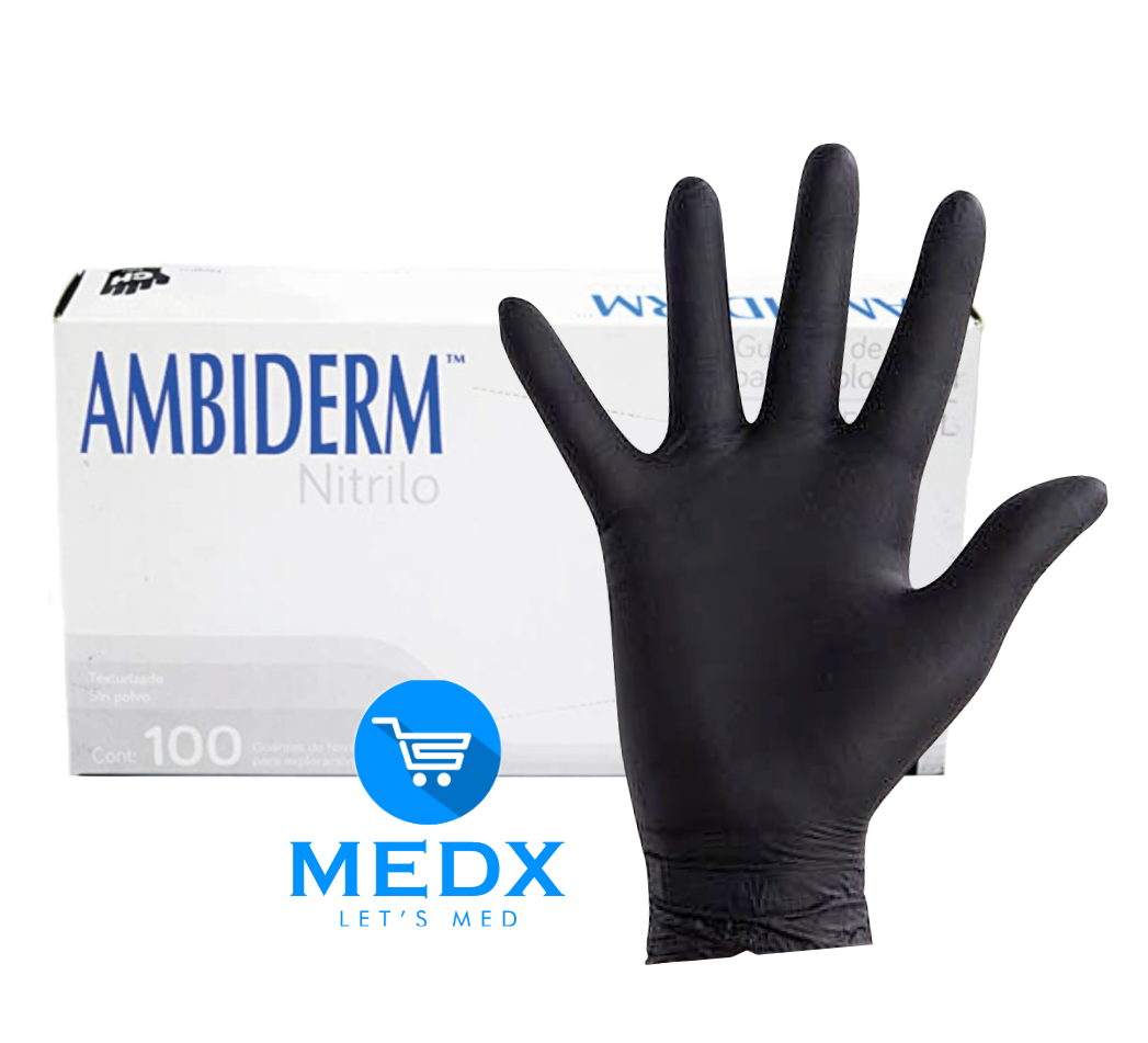 GUANTE DE NITRILO MARCA AMBIDERM