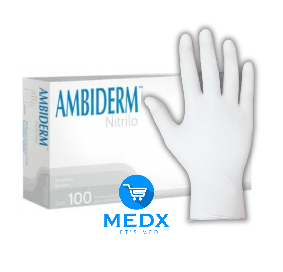 GUANTE DE NITRILO MARCA AMBIDERM