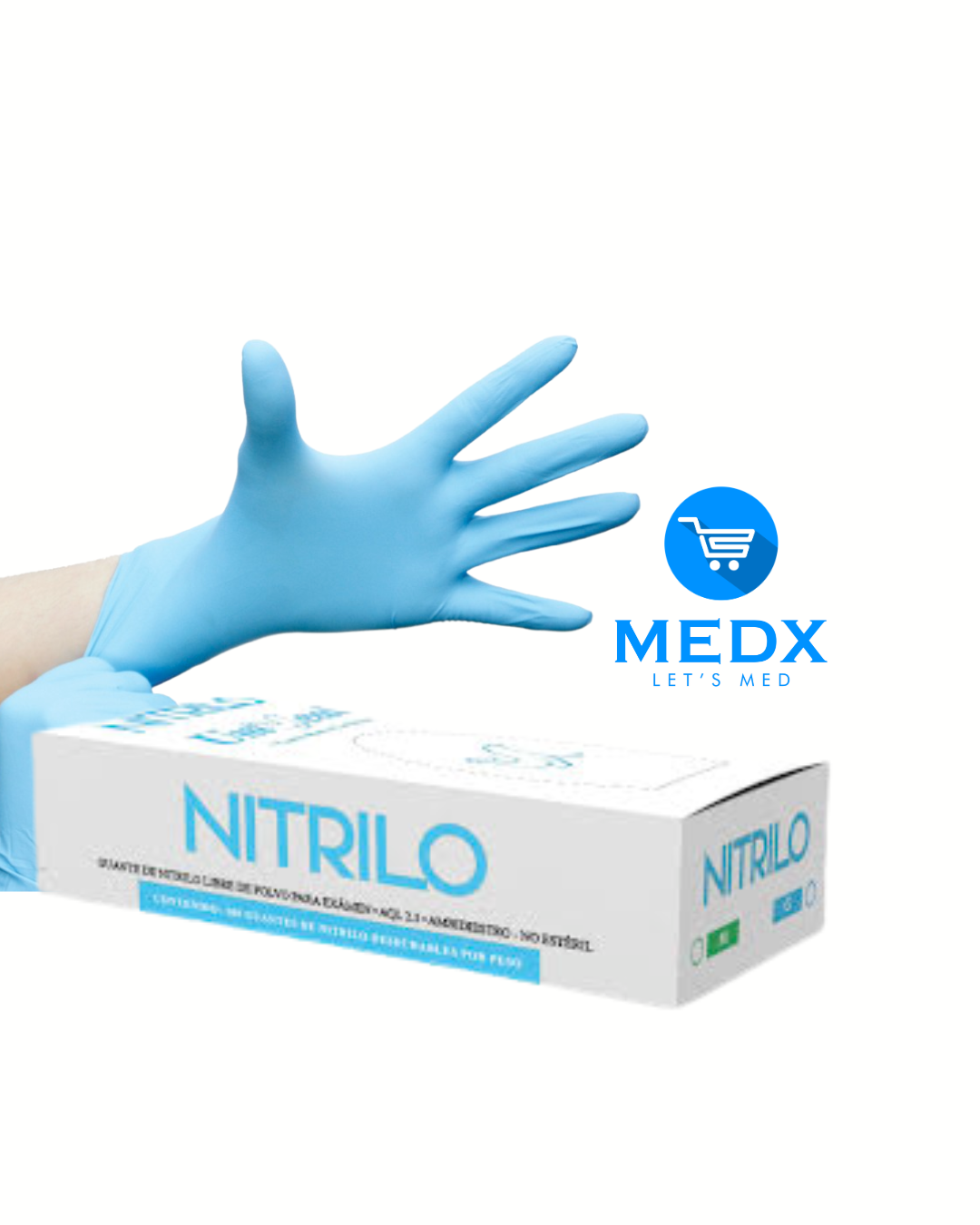 GUANTE DE NITRILO MARCA UNISEAL