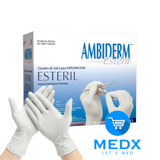 GUANTE DE LATEX ESTERIL