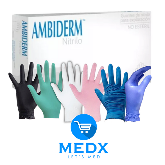 GUANTE DE NITRILO MARCA AMBIDERM