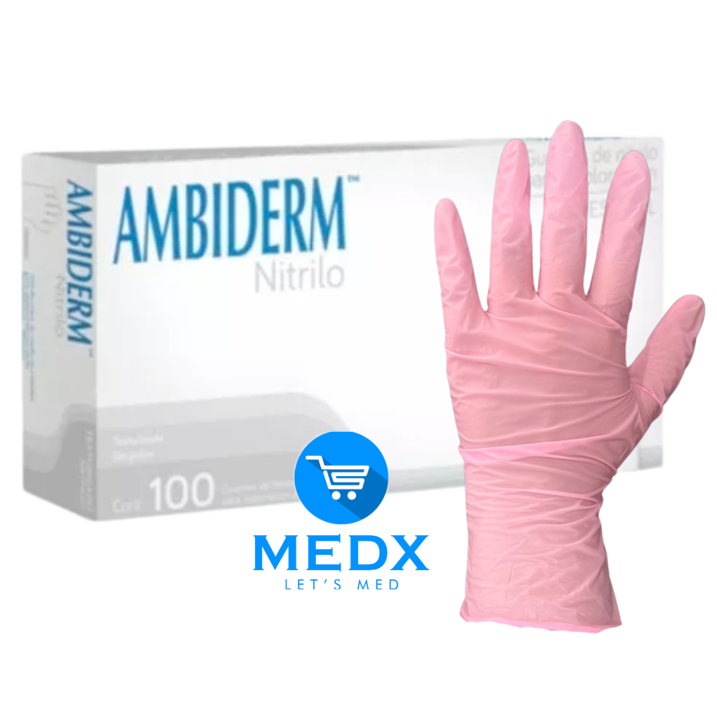 GUANTE DE NITRILO MARCA AMBIDERM